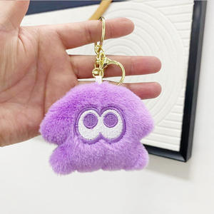 Llavero de Peluche Suave con Forma de Calamar, Adorno Colgante, Muñeco de Guerrero Rociador, Juguete de Pulpo para Mochila Escolar de <span class=keywords><strong>Splatoon</strong></span> - Product Image 4