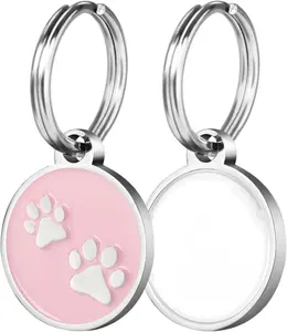 Wholesale Factory Price Zinc Alloy Metal Custom Logo Design Durable ID Tag For Pets