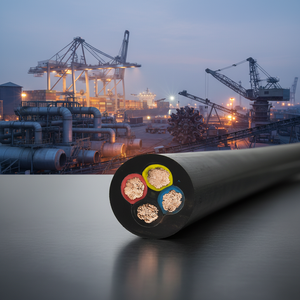 <span class=keywords><strong>Cable</strong></span> Eléctrico Flexible de Cobre Puro 450V/750V H07RN-F con Aislamiento EPR, <span class=keywords><strong>Cable</strong></span> de Goma 3x4 3x6 3x10 3x16 3x25, <span class=keywords><strong>Cable</strong></span> de Alimentación - Product Image 5