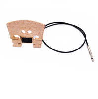 Micro pour violon CV-100, micro à pont piézo professionnel, transducteur à clipser pour violon acoustique, accessoires pour instruments de musique