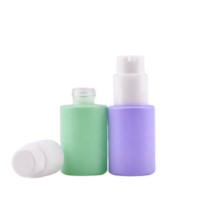 Botella de vidrio con gotero para el cuidado de la piel, aceite de esencia de 15ml, 30ml, 40ml, <span class=keywords><strong>color</strong></span> <span class=keywords><strong>pastel</strong></span>, rosa, Azul, Morado, rojo y marrón, venta al por mayor - Product Image 5