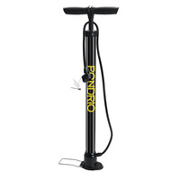 High-Pressure Manual Air Compressor Pump Tire Inflator with Gauge for Car Motorcycle Bicycle-Tools