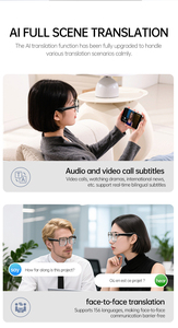 Lunettes Intelligentes 2026 ZTX XG92 – Meilleur Prix – Traducteur IA, Appel Vocal Portable, Multifonctionnel, Écouteurs Intégrés - Product Image 6
