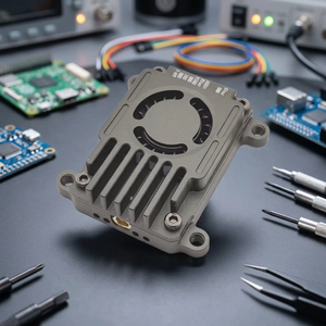 Transmisor de Video de Largo Alcance de 1.2Ghz y 9 Canales, Módulo VTX CNC de 3W para FPV UAV - Product Image 1