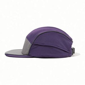 Quick Drying Duck Tongue Reflective 5 Panel Hat Men Women Outdoor Breathable <b>Black</b> <b>Baseball</b> <b>Cap</b> - Product Image 5