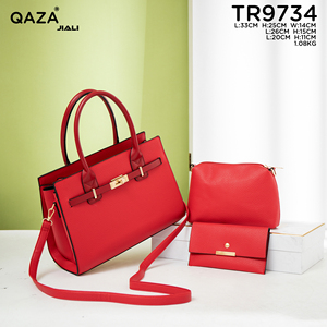 Nuevo Estilo en Existencia, Bolso de Mano de Lujo de Piel Vegana para Mujer, Bolsos de Mano de Bajo Precio, Bolsos 3 en <span class=keywords><strong>1</strong></span> para Mujer - Product Image 3