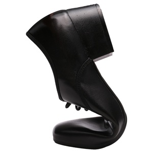 รองเท้าเต้นผู้ชายหนังแบบทันสมัยรองเท้าฝึกเต้นบอลรูมยางส้นเตี้ย - Product Image 4