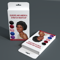 Boîte d'emballage personnalisable pour bonnets et durags en soie – Conception sur mesure
