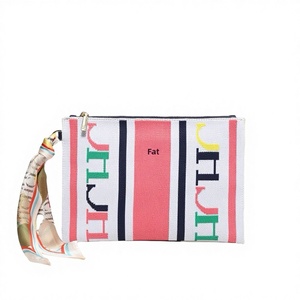 Bolso de Mano <span class=keywords><strong>CHHC</strong></span> de Lona para Mujer, Estilo 2026, Moderno, Gran Capacidad, Multifuncional, con Cierre, Diseño de Bloques de Color, Compacto - Product Image 1