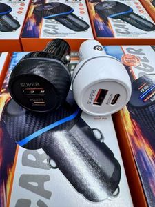 อะแดปเตอร์ที่ชาร์จในรถ60W ชาร์จเร็ว PD 30W QC30W USB C ที่ชาร์จในรถชาร์จเร็ว Type C - Product Image 2