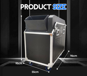 Fabricación 1500W maquina de grandes Blasters CO2 <span class=keywords><strong>Shooter</strong></span> fiesta eléctrica poppers cañón etapa confeti máquina - Product Image 4