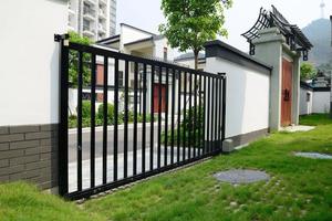 Automatischer motorisierter Einfahrt stor satz Schiebe tor motor Drahtloser fern gesteuerter Tor öffner für Garage
