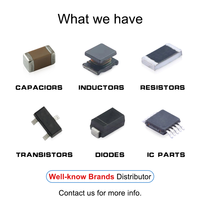 Composants électroniques de marques renommées : Nouveaux condensateurs, puces IC, inducteurs, diodes, circuits intégrés à montage en surface (SMD)