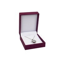 Boîte à bijoux rectangulaire en cuir PU brossé, gravée, personnalisée, classique, élégante, vintage, de luxe, avec logo, pour la Saint-Valentin, vente en gros