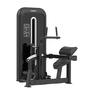 2024 thiết kế mới yinqian thép thương mại Thiết bị tập thể dục phòng tập thể dục cáp pin nạp sức mạnh đào tạo thấp hơn trở lại máy 180kgs Max - Product Image 1