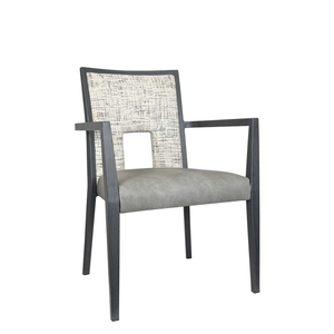 Amerikanischer Seniorenclub-Sessel mit Rollen, Hochwertiger Pflegeheim-Leichtgewichts-Vinyl-Restaurantstuhl - Product Image 3