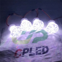 Cabochon turbo led pixels, nouvelle collection, lampes rechargeables et imperméables pour centres commerciaux