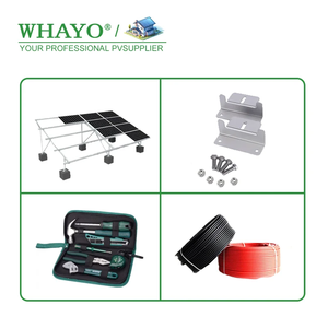 ระบบโซลาร์เซลล์ไฮบริดแบบออฟกริด 3KW 5KW 6KW ชุดสมบูรณ์พร้อมแบตเตอรี่สำหรับใช้ในบ้าน WH-3-6KW-HY ระบบโซลาร์เซลล์อัจฉริยะ - Product Image 5