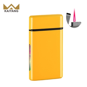 Encendedor con válvula de llenado, encendedor de petardos, encendedor de Metal con logotipo personalizado de Gas de lujo para fumar cigarros - Product Image 6