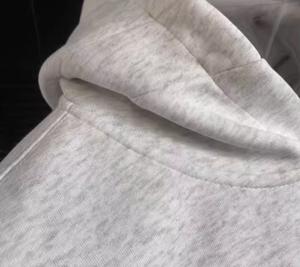 ZEDE 380g/m² Dicke Schwergewichtige 100% Polyester OEM Maßgeschneiderte Damen Boxy Baggy Formelle Winter Bedruckte Kapuzenpullover Hohe Qualität - Product Image 6