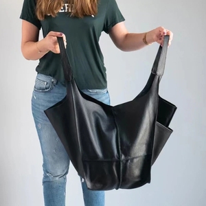 Daily <span class=keywords><strong>Lefe</strong></span> Work Bag Benutzer definierte Logo-Einkaufstasche Extra große Outdoor Fashion Tote Umhängetasche - Product Image 6