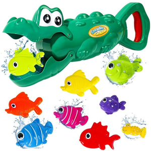 Juego de Garra de Cocodrilo para Niños, Robot de Dibujos Animados, Agarrador de Plástico para Playa y Arena, Atrapa Peces, Juego de Garra para Jugar al Aire Libre - Product Image 6