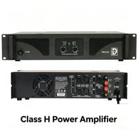 Amplificateur de sonorisation professionnel OEM ODM, prix d'usine, karaoké, classe H, 2x1200W, 2 voies, systèmes de sonorisation publique