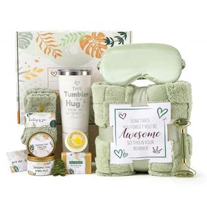 Regalos de Cumpleaños, Cesta de Regalos de Navidad, Caja de Regalos, Set de Spa y Relajación, Regalo de Agradecimiento para Amigas, Esposa, Mamá - Product Image 1