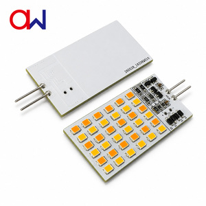 หลอดไฟ LED G4 SMD 2835 PCB แบบหรี่แสงได้ 3W DC 12V 3000K-1800K เปลี่ยนสีได้ - Product Image 3