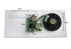 PCB + Loa + Chip IC Tùy Chỉnh Mới Nhất 2023 Cho Thiệp Chúc Mừng Và Đồ Chơi Nhồi Bông - Product Image 2