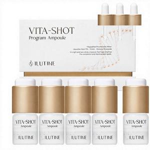 Ampolla Líquida Iluminadora y Blanqueadora con Vitamina C Estabilizada y Ácido Hialurónico para Rostro con Tono Desigual, Luminosidad, Absorción Rápida, OEM/ODM - Product Image 1