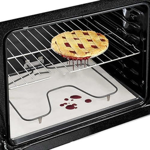 Revestimientos de silicona elásticos para hornos, fáciles de limpiar, para la parte inferior de tostadoras y hornos microondas, resistentes al calor. - Product Image 4
