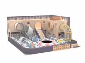 Jeu doux <span class=keywords><strong>Ninja</strong></span> personnalisé équipement de randonnée terrain de jeu intérieur pour enfants jouet pour les tout-petits parc d'attractions - Product Image 4