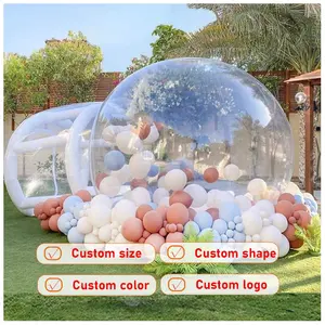 Лучшие 2024 надувные наружные воздушные шары пузырь дом для вечеринки хрустальные шары пузырь для развлечения