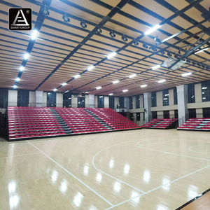 Système de sièges rétractables électriques à 14 rangées pour stade de basketball intelligent, tribunes télescopiques, gradins rétractables - Product Image 5