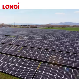 แผงโซลาร์เซลล์แบบสองหน้าประสิทธิภาพสูง Longi Hi-Mo 6 ขนาด 585 วัตต์ แผงโซลาร์เซลล์แบบฮาล์ฟเซลล์ LR5-72HTH 560-585 วัตต์ Longi Hi-M - Product Image 5