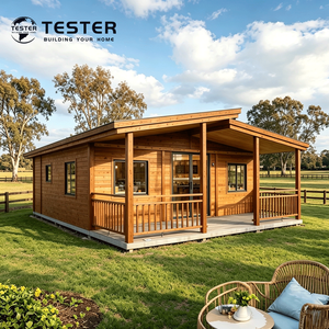 <span class=keywords><strong>Casa</strong></span> Prefabricada Estándar AU Tipo Granny Flat, Color Personalizado, 20 pies, 40 pies, 2, 3, 4, 5 Dormitorios, para Vivienda de Lujo - Product Image 1