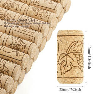 Productos superventas de calidad, tapón de corcho Natural para vino tinto, <span class=keywords><strong>botella</strong></span> de <span class=keywords><strong>whisky</strong></span>, tapón de madera con forma de tapa, tapón de corcho de tamaño personalizado - Product Image 3