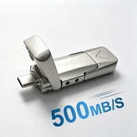 Pendrive OTG Tipo C al por Mayor, 128GB 256GB 512GB 1TB, USB 3.2 Gen2, Velocidad de hasta 500MB/s, Memoria USB
