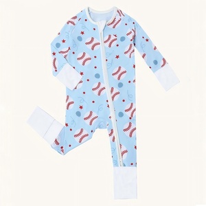 Prêt à expédier : Lot en gros de pyjamas en bambou pour bébés et famille, doux et respirants, en boîte mystère - Product Image 4