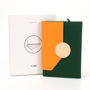 Klassiek, eenvoudig notitieboekje met lederen bladwijzer voor schrijven, cadeaus en persoonlijk gebruik - Product Image 5