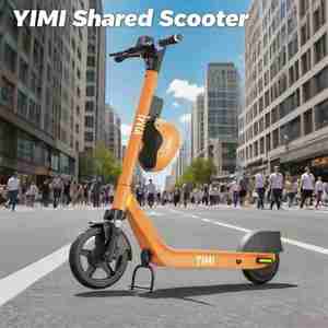 Trottinette partagée YIMI de haute qualité, étanche, avec positionnement GPS, batterie détachable, amortissement des chocs, en aluminium, moteur sans balais - Product Image 1