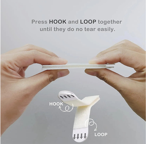 12 cặp thiệt hại miễn phí Tường Khung lớn không có dư lượng móc và vòng lặp hình ảnh treo Dải dính hình ảnh móc nhiệm vụ nặng nề - Product Image 2