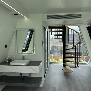 <span class=keywords><strong>Casa</strong></span> della capsula dello spazio prefabbricata del contenitore d'acciaio vivente modulare intelligente per la caratteristica impermeabile di <span class=keywords><strong>architettura</strong></span> moderna per gli hotel - Product Image 6