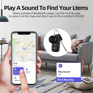<span class=keywords><strong>GPS</strong></span>-tracker tag, waterdicht, NFC-geactiveerd, 1 jaar batterijduur, voor huisdieren & auto's, motorzoeker met locatiealarm voor iOS & Android - Product Image 2