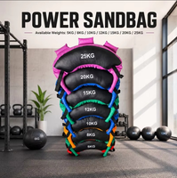 Bolsa de Arena de Alta Resistencia para Entrenamiento, Bolsa de Arena con Peso Resistente al Desgaste para Atletas, Acondicionamiento Físico y Entrenamiento General