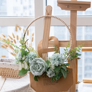 CallaFloral ผนังดอกไม้ประดิษฐ์แบบแขวน ผ้าพลาสติกทอ ตกแต่งบ้าน อุปกรณ์ประกอบฉากงานแต่งงาน CF01484 - Product Image 1