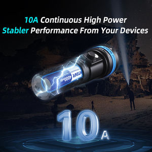 بطارية ليثيوم قابلة لإعادة الشحن XTAR 18650 عالية السعة 4000 مللي أمبير 3.6 فولت طويلة العمر 10 أمبير قوية وآمنة - Product Image 2