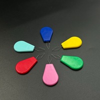 Enfile-aiguille en plastique simple en forme de goutte d'eau, pour personnes âgées, durable, respectueux de l'environnement, accessoire de couture