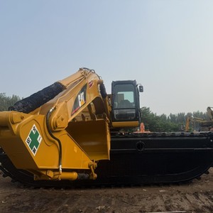 Excavatrice sur chenilles Cat 320C d'occasion pour chaîne d'approvisionnement mondiale, excavatrice amphibie tout-terrain, machine de terrassement flottante, au meilleur <span class=keywords><strong>prix</strong></span> - Product Image 4